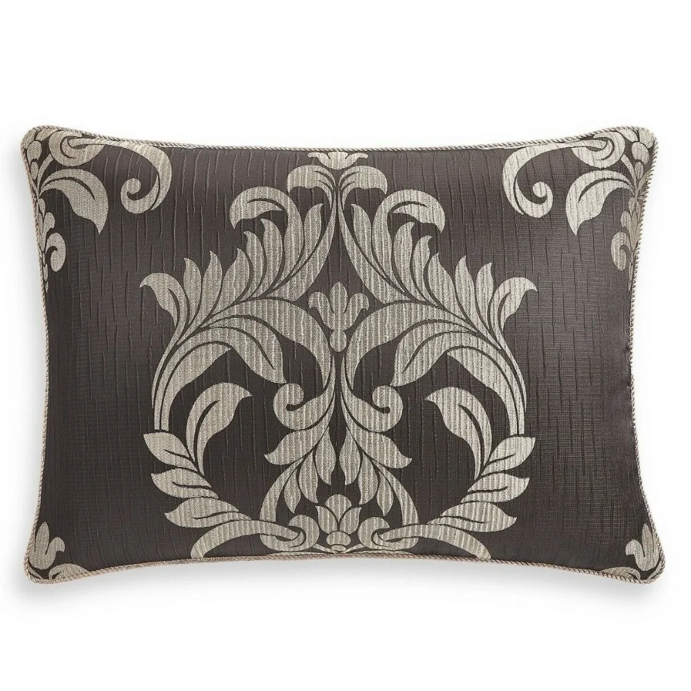 NEW $135 Hotel Collection‎ Classic Flourish Damask (1) King Pillow Sham